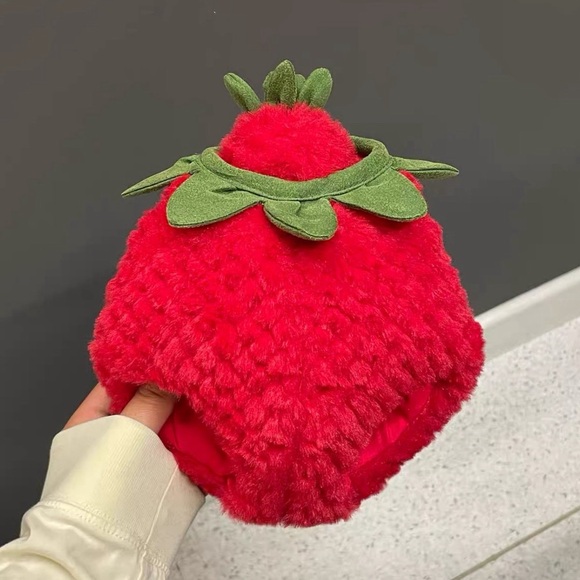 Clothes only‼️jellycat medium bartholomew bear strawberry clothes - Picture 2 of 3